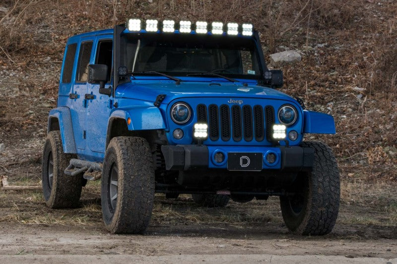 Stage Series Windshield Bracket Kit for 07-18 Jeep JK Wrangler (No Lights) Stage Series Windshield Bracket Kit for 07-18 Jeep JK Wrangler (No Lights)