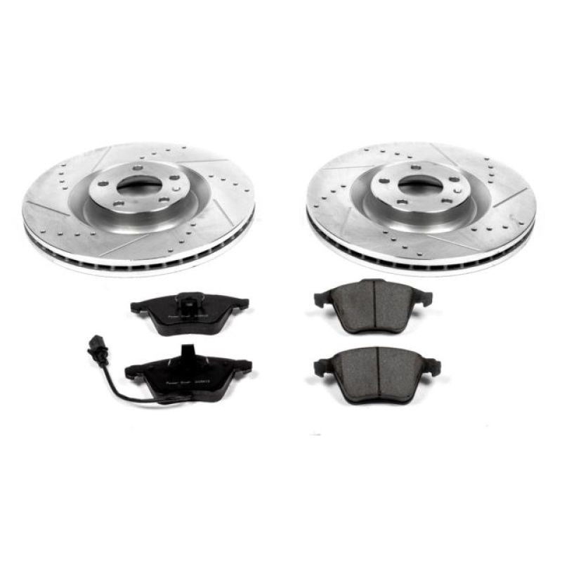 Power Stop 04-09 Audi S4 Front Z23 Evolution Sport Brake Kit Power Stop 04-09 Audi S4 Front Z23 Evolution Sport Brake Kit