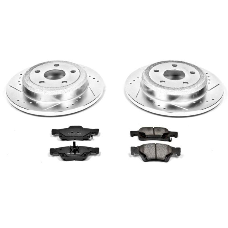 Power Stop 11-19 Dodge Durango Rear Z23 Evolution Sport Brake Kit Power Stop 11-19 Dodge Durango Rear Z23 Evolution Sport Brake Kit