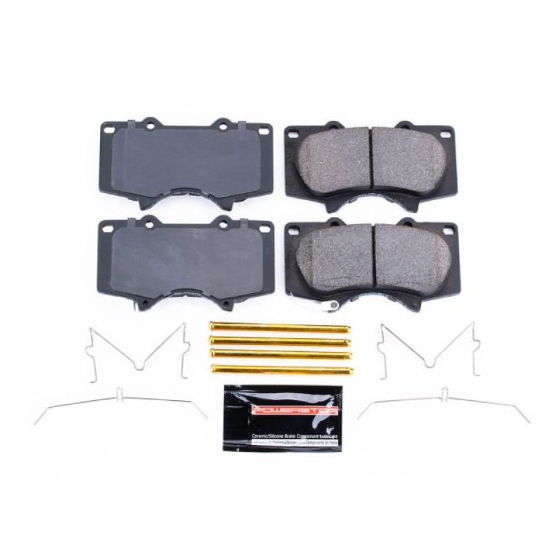 Power Stop 10-19 Toyota 4Runner Front Z23 Evolution Sport Brake Pads w/Hardware Power Stop 10-19 Toyota 4Runner Front Z23 Evolution Sport Brake Pads w/Hardware