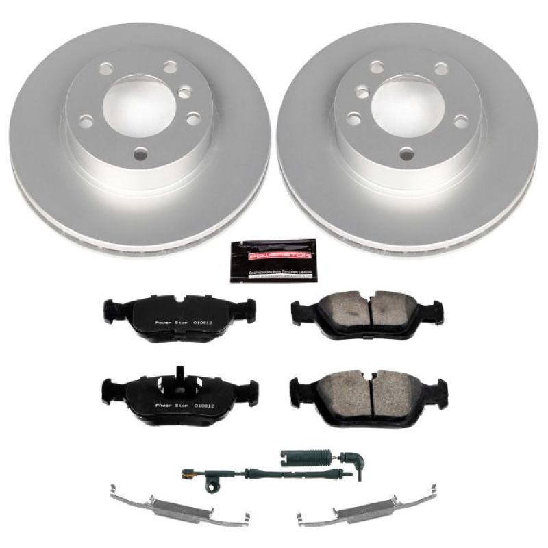 Power Stop 2000 BMW 323Ci Front Z23 Evolution Sport Coated Brake Kit Power Stop 2000 BMW 323Ci Front Z23 Evolution Sport Coated Brake Kit