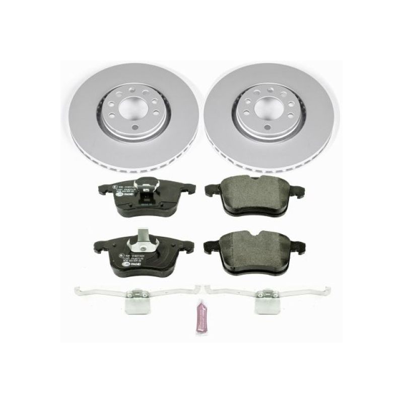 Power Stop 06-11 Saab 9-3 Front Euro-Stop Brake Kit Power Stop 06-11 Saab 9-3 Front Euro-Stop Brake Kit