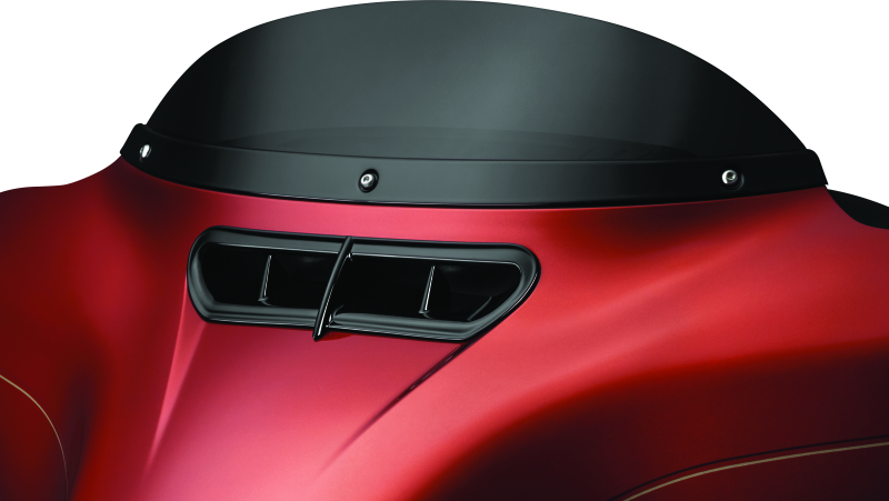 Kuryakyn Smooth Windshield Trim 14-Up Touring Gloss Black Kuryakyn Smooth Windshield Trim 14-Up Touring Gloss Black