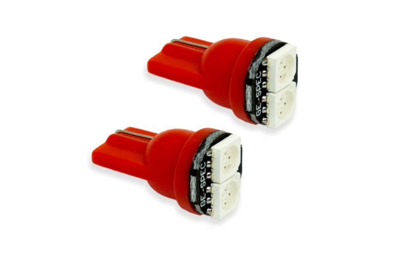 Diode Dynamics 194 LED Bulb SMD2 LED - Red (Pair) Diode Dynamics 194 LED Bulb SMD2 LED - Red (Pair)
