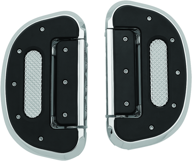 Kuryakyn Heavy Industry Passenger Floorboard Without Adapter Chrome Kuryakyn Heavy Industry Passenger Floorboard Without Adapter Chrome