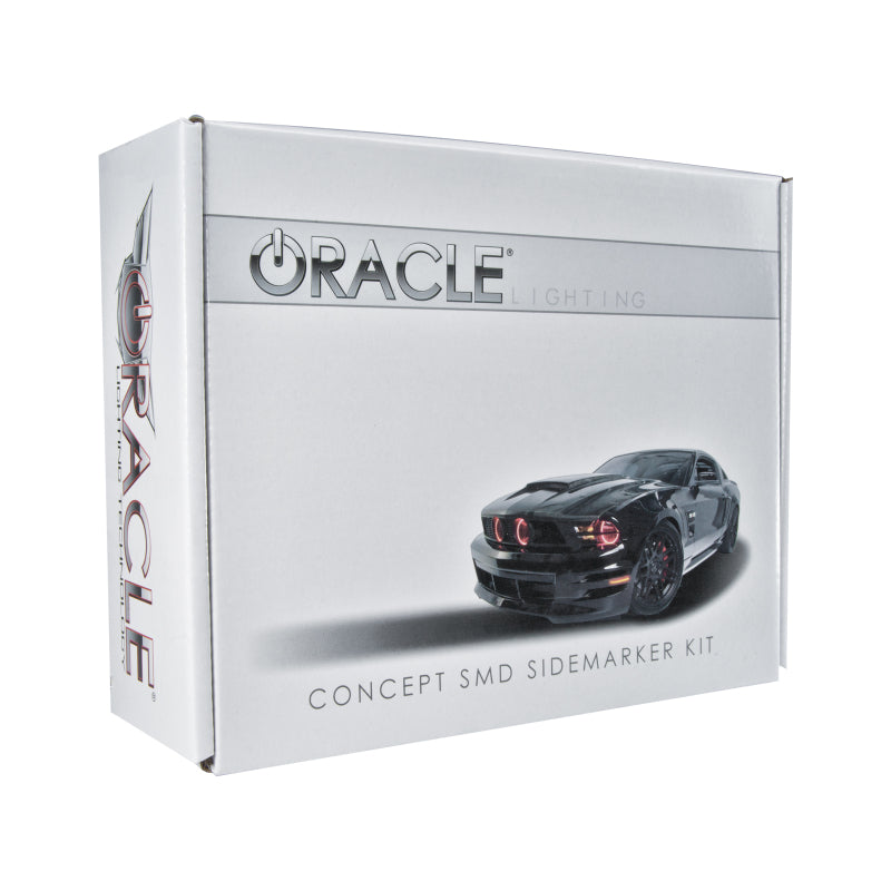 Oracle 10-14 Ford Mustang Concept Sidemarker Set - Tinted - No Paint SEE WARRANTY Oracle 10-14 Ford Mustang Concept Sidemarker Set - Tinted - No Paint SEE WARRANTY