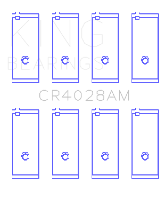 King Engine Bearings Toyota 3Y (Size +0.50mm) Connecting Rod Bearing Set King Engine Bearings Toyota 3Y (Size +0.50mm) Connecting Rod Bearing Set