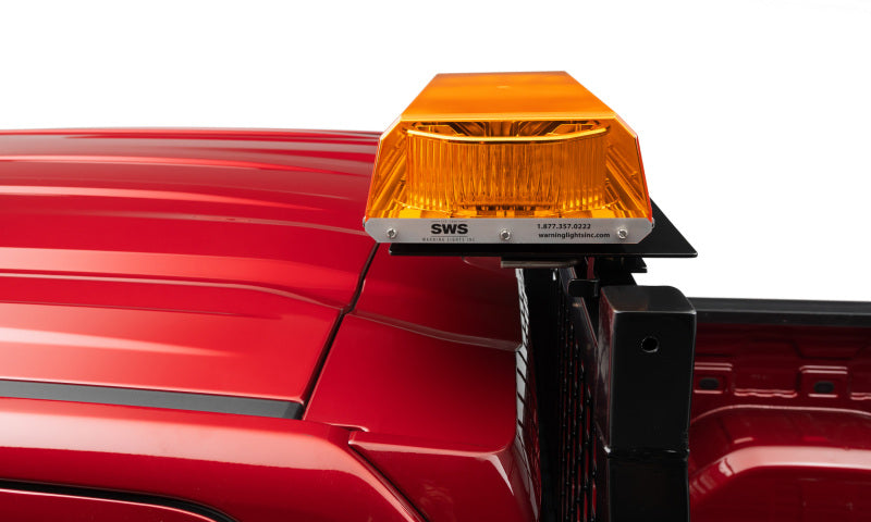 BackRack Light Bracket 16in x 7in Base Center Mount Folding BackRack Light Bracket 16in x 7in Base Center Mount Folding