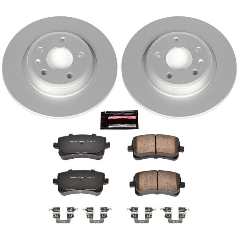 Power Stop 09-16 Audi A4 Rear Z23 Evolution Sport Coated Brake Kit Power Stop 09-16 Audi A4 Rear Z23 Evolution Sport Coated Brake Kit