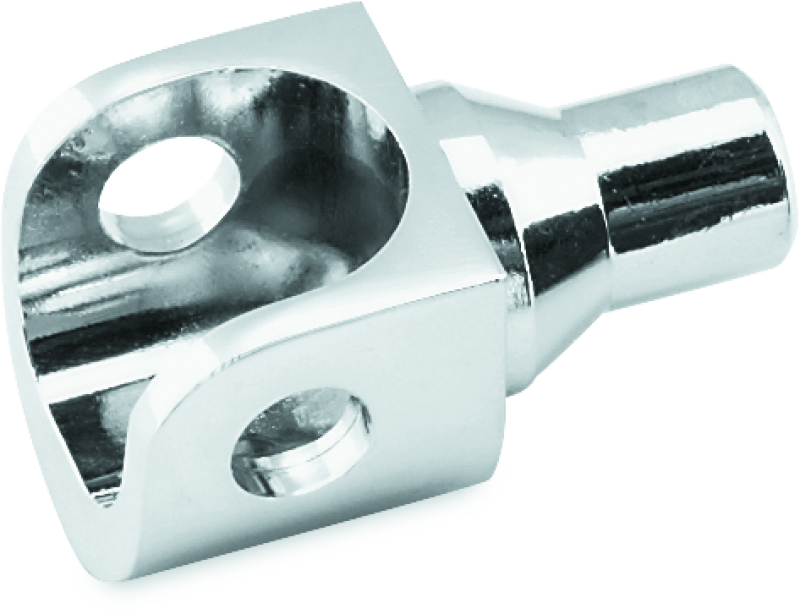 Kuryakyn Female Peg Adapter For 5/8in Square Mounts Chrome (Pair) Kuryakyn Female Peg Adapter For 5/8in Square Mounts Chrome (Pair)
