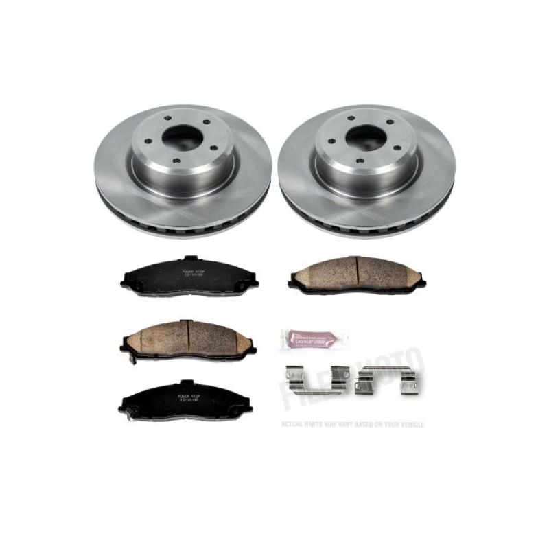 Power Stop 05-06 Pontiac GTO Front Autospecialty Brake Kit Power Stop 05-06 Pontiac GTO Front Autospecialty Brake Kit