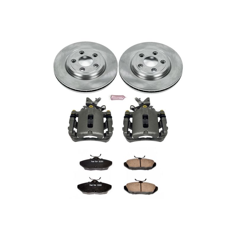 Power Stop 02-05 Ford Thunderbird Rear Autospecialty Brake Kit w/Calipers Power Stop 02-05 Ford Thunderbird Rear Autospecialty Brake Kit w/Calipers