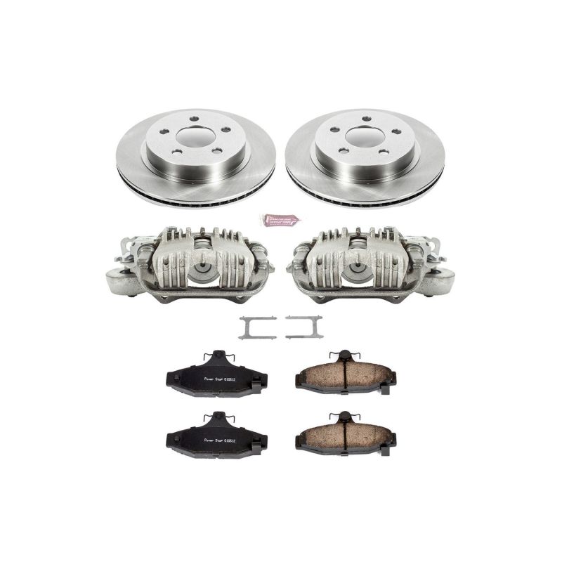 Power Stop 93-97 Chevrolet Camaro Rear Autospecialty Brake Kit w/Calipers Power Stop 93-97 Chevrolet Camaro Rear Autospecialty Brake Kit w/Calipers