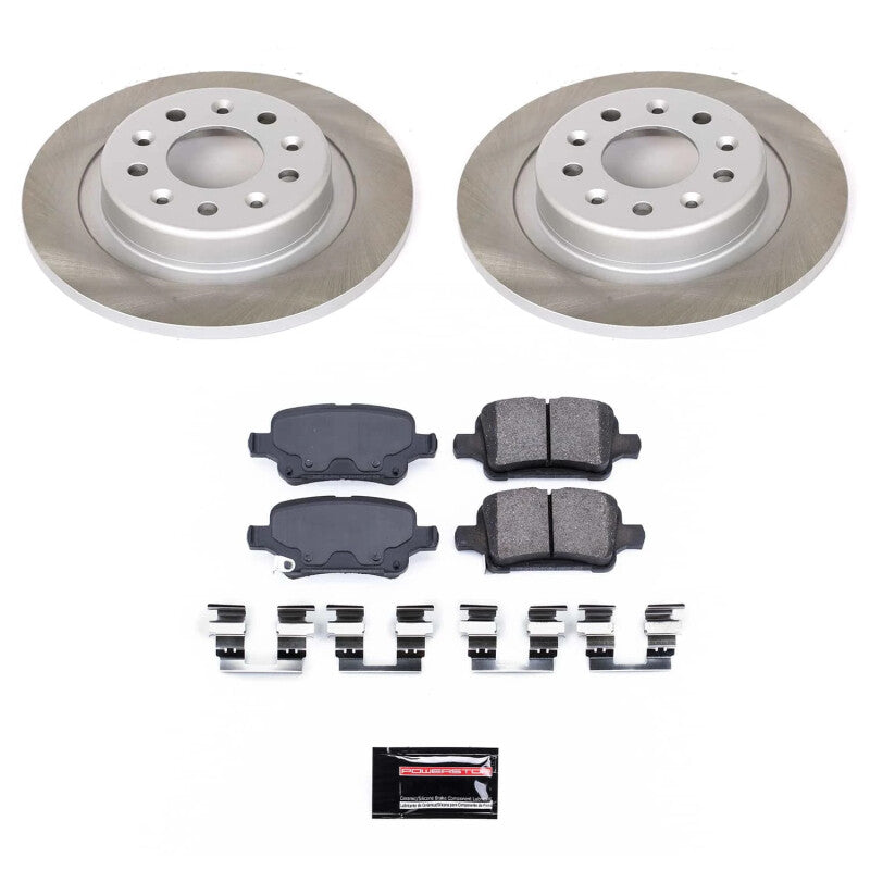 Power Stop 18-20 GMC Terrain Rear Semi-Coated Rotor Kit Power Stop 18-20 GMC Terrain Rear Semi-Coated Rotor Kit