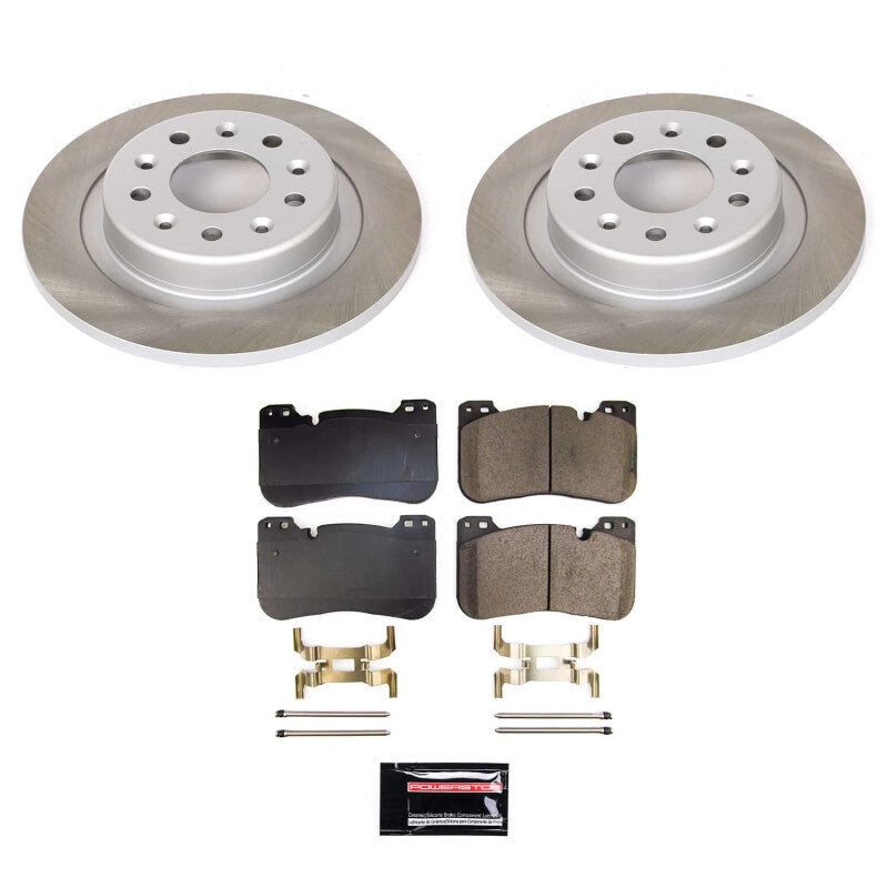Power Stop 2022 GMC Terrain Rear Semi-Coated Rotor Kit Power Stop 2022 GMC Terrain Rear Semi-Coated Rotor Kit