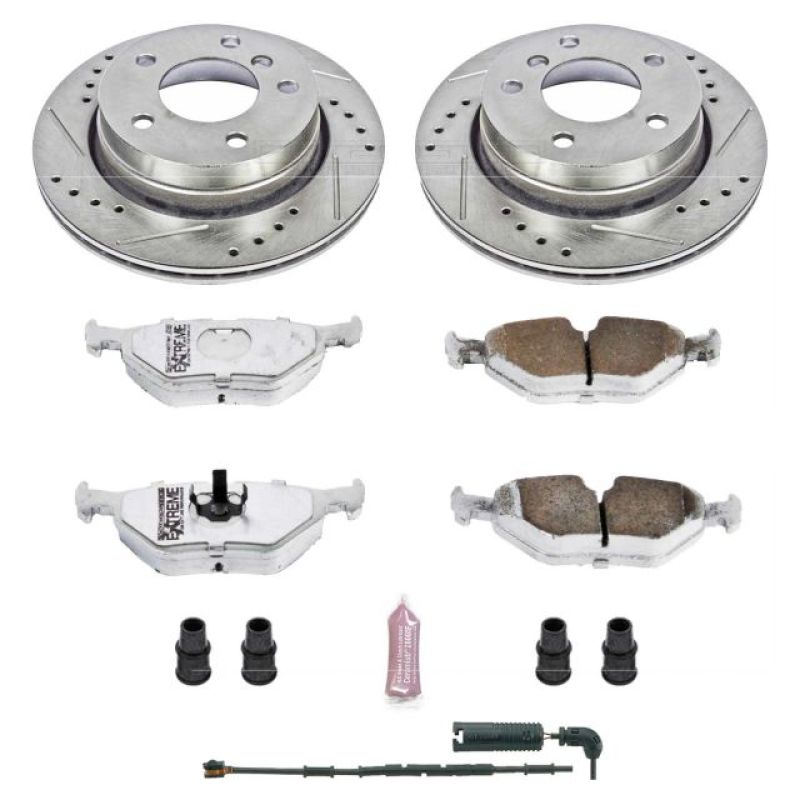 Power Stop 2000 BMW 323Ci Rear Z26 Street Warrior Brake Kit Power Stop 2000 BMW 323Ci Rear Z26 Street Warrior Brake Kit