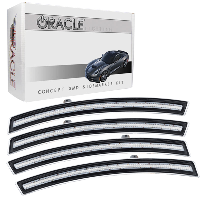 Oracle Chevrolet Corvette C7 Concept Sidemarker Set - Clear - No Paint SEE WARRANTY Oracle Chevrolet Corvette C7 Concept Sidemarker Set - Clear - No Paint SEE WARRANTY