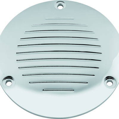 Bikers Choice 70-99 Big Twin Chrome 3 Hole Derby Cover