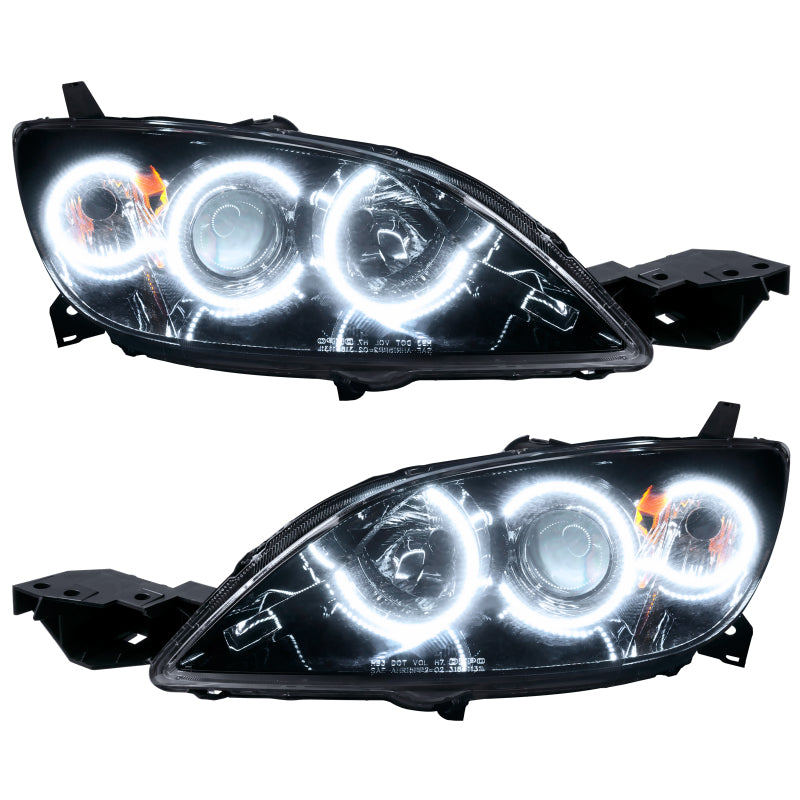 Oracle 04-09 Mazda 3 SMD HL - 4DR - Halogen Style - White SEE WARRANTY Oracle 04-09 Mazda 3 SMD HL - 4DR - Halogen Style - White SEE WARRANTY