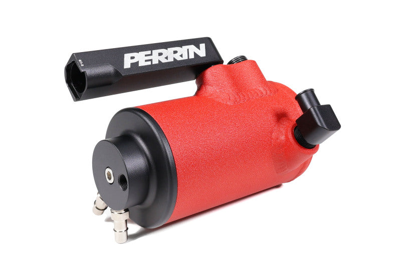 PERRIN 22-24 Subaru WRX Air Oil Separator - Red PERRIN 22-24 Subaru WRX Air Oil Separator - Red