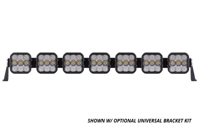 Diode Dynamics SS5 Pro Universal CrossLink 7-Pod Lightbar - White Driving Diode Dynamics SS5 Pro Universal CrossLink 7-Pod Lightbar - White Driving