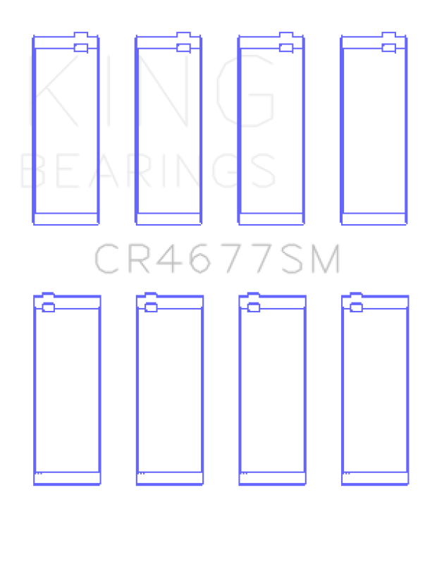 King Engine Bearings Opel 1.6 Turbo A16LET A16NET Z16LET (Size +0.50mm) Connecting Rod Bearing Set King Engine Bearings Opel 1.6 Turbo A16LET A16NET Z16LET (Size +0.50mm) Connecting Rod Bearing Set