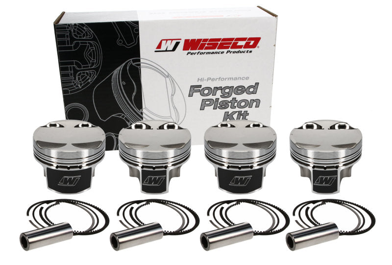Wiseco Mitsu Evo 4-9 4G63 Asymmetric Skirt Bore 85.00mm - Size STD  - CR 9.5 Piston Set Wiseco Mitsu Evo 4-9 4G63 Asymmetric Skirt Bore 85.00mm - Size STD  - CR 9.5 Piston Set