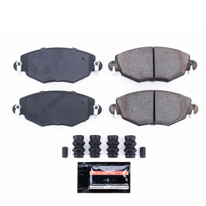 Power Stop 02-08 Jaguar X-Type Front Z23 Evolution Sport Brake Pads w/Hardware Power Stop 02-08 Jaguar X-Type Front Z23 Evolution Sport Brake Pads w/Hardware