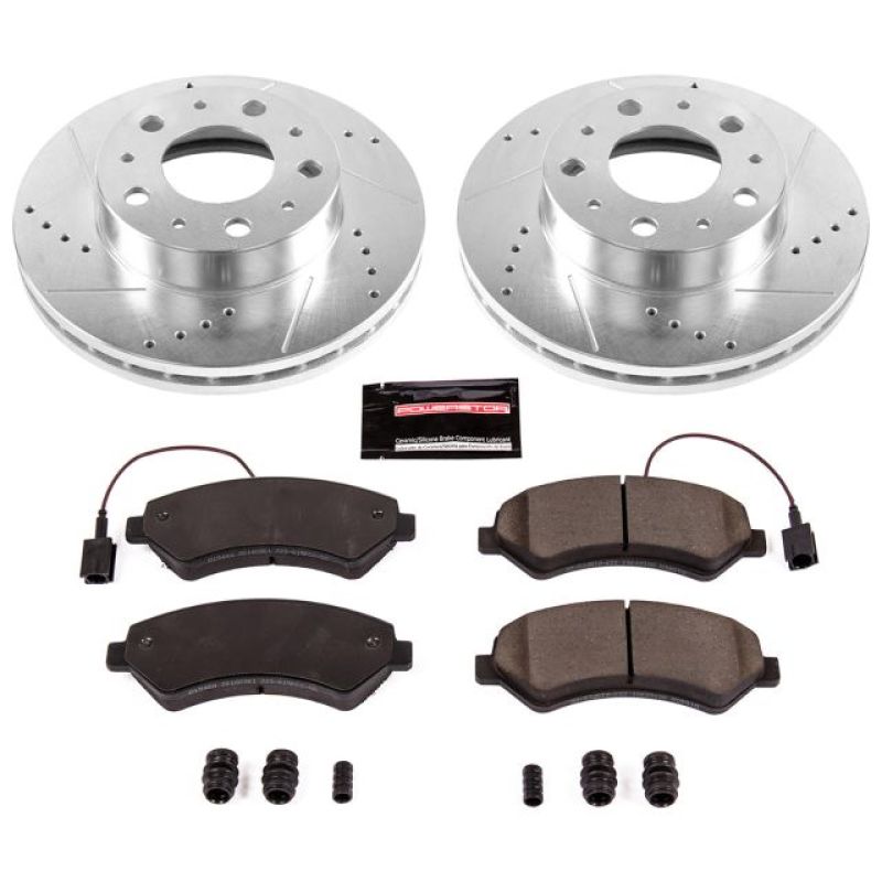 Power Stop 14-19 Ram ProMaster 1500 Front Z23 Evolution Sport Brake Kit Power Stop 14-19 Ram ProMaster 1500 Front Z23 Evolution Sport Brake Kit