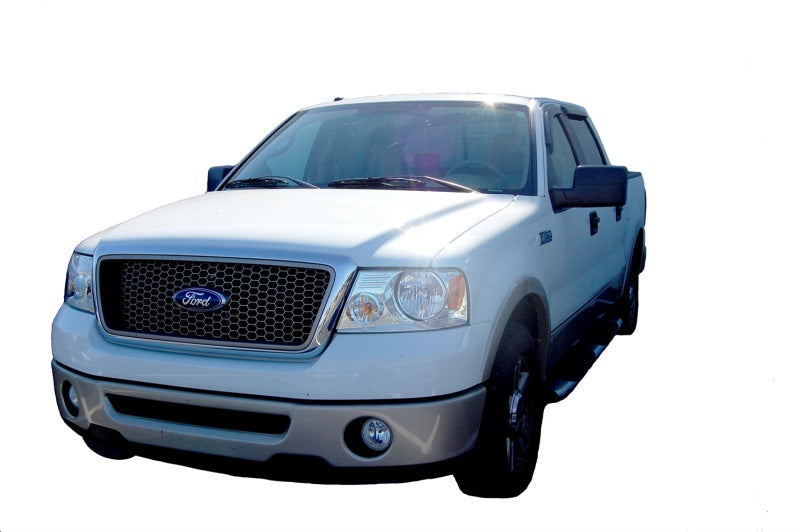 AVS 06-08 Lincoln Mark LT Ventvisor Outside Mount Window Deflectors 4pc - Smoke AVS 06-08 Lincoln Mark LT Ventvisor Outside Mount Window Deflectors 4pc - Smoke