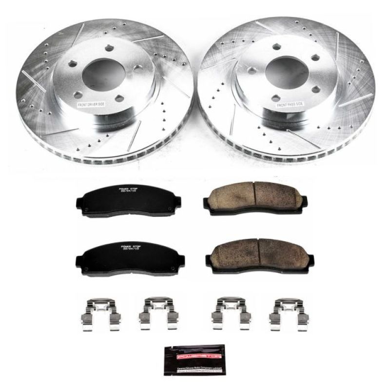 Power Stop 05-06 Chevrolet Equinox Front Z23 Evolution Sport Brake Kit Power Stop 05-06 Chevrolet Equinox Front Z23 Evolution Sport Brake Kit