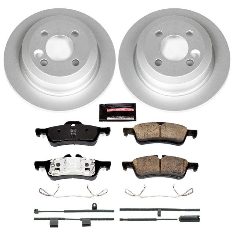 Power Stop 07-08 Mini Cooper Rear Z23 Evolution Sport Coated Brake Kit Power Stop 07-08 Mini Cooper Rear Z23 Evolution Sport Coated Brake Kit