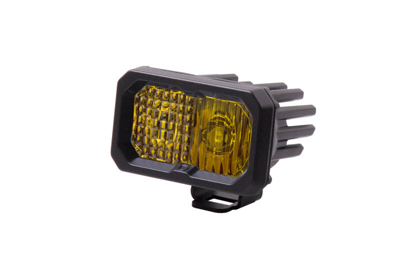 Diode Dynamics Stage Series 2 In LED Pod Sport - Yellow Combo Standard ABL Each Diode Dynamics Stage Series 2 In LED Pod Sport - Yellow Combo Standard ABL Each