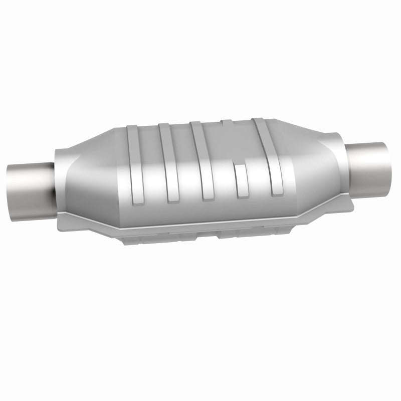 MagnaFlow Conv Univ 2.25in Inlet/Outlet Center/Center Oval 12in Body L x 7in W x 16in Overall L MagnaFlow Conv Univ 2.25in Inlet/Outlet Center/Center Oval 12in Body L x 7in W x 16in Overall L