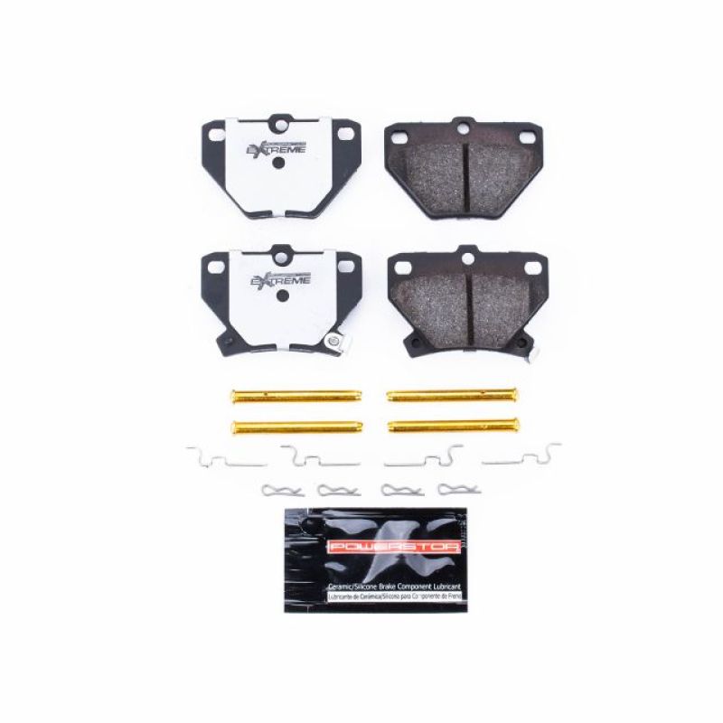 Power Stop 03-06 Pontiac Vibe Rear Z26 Extreme Street Brake Pads w/Hardware Power Stop 03-06 Pontiac Vibe Rear Z26 Extreme Street Brake Pads w/Hardware