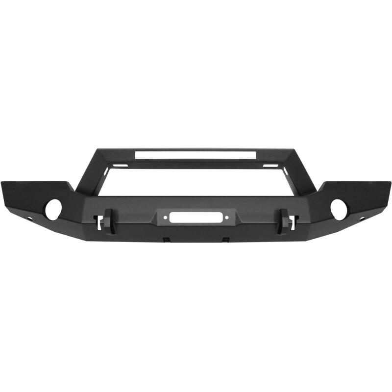Westin 18-20 Jeep Wrangler WJ2 Full Width Front Bumper w/LED Light Bar Mount Textured Black Westin 18-20 Jeep Wrangler WJ2 Full Width Front Bumper w/LED Light Bar Mount Textured Black