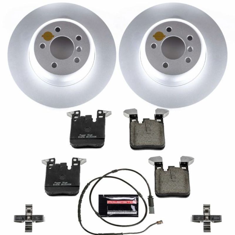 Power Stop 16-18 BMW 320i xDrive Rear Z23 Evolution Sport Coated Brake Kit Power Stop 16-18 BMW 320i xDrive Rear Z23 Evolution Sport Coated Brake Kit