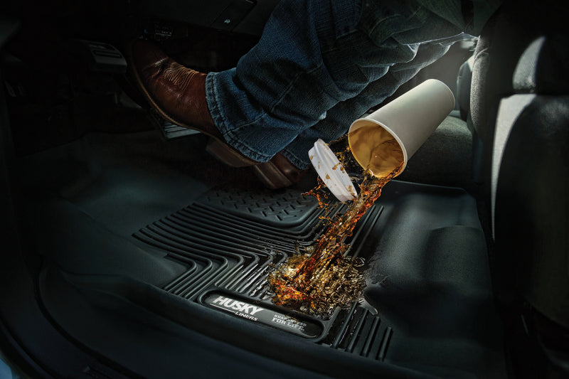 Husky Liners 11-15 Jeep Wrangler 2 Door X-Act Contour Black 2nd Row Floor Liners Husky Liners 11-15 Jeep Wrangler 2 Door X-Act Contour Black 2nd Row Floor Liners