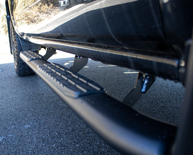 Fishbone Offroad 15-22 Ford F150 Extended Cab Oval Side Steps - Black Textured Fishbone Offroad 15-22 Ford F150 Extended Cab Oval Side Steps - Black Textured