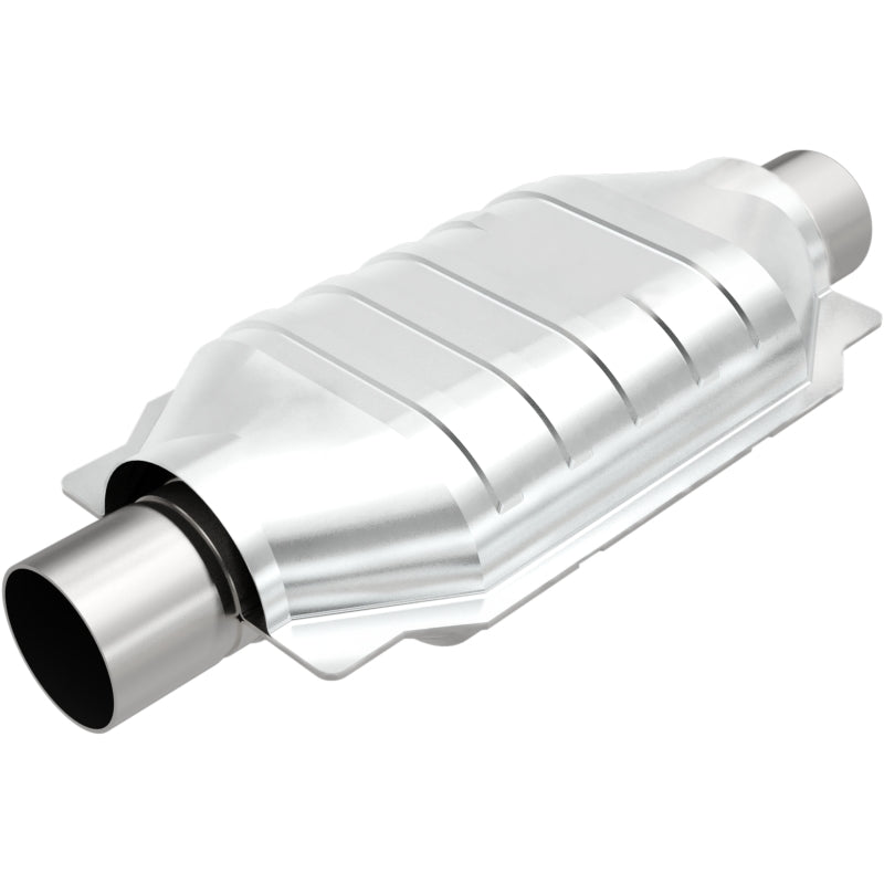 MagnaFlow Conv Univ 3in Inlet/Outlet Center/Center Oval 12in Body L x 7in W x 16in Overall L MagnaFlow Conv Univ 3in Inlet/Outlet Center/Center Oval 12in Body L x 7in W x 16in Overall L