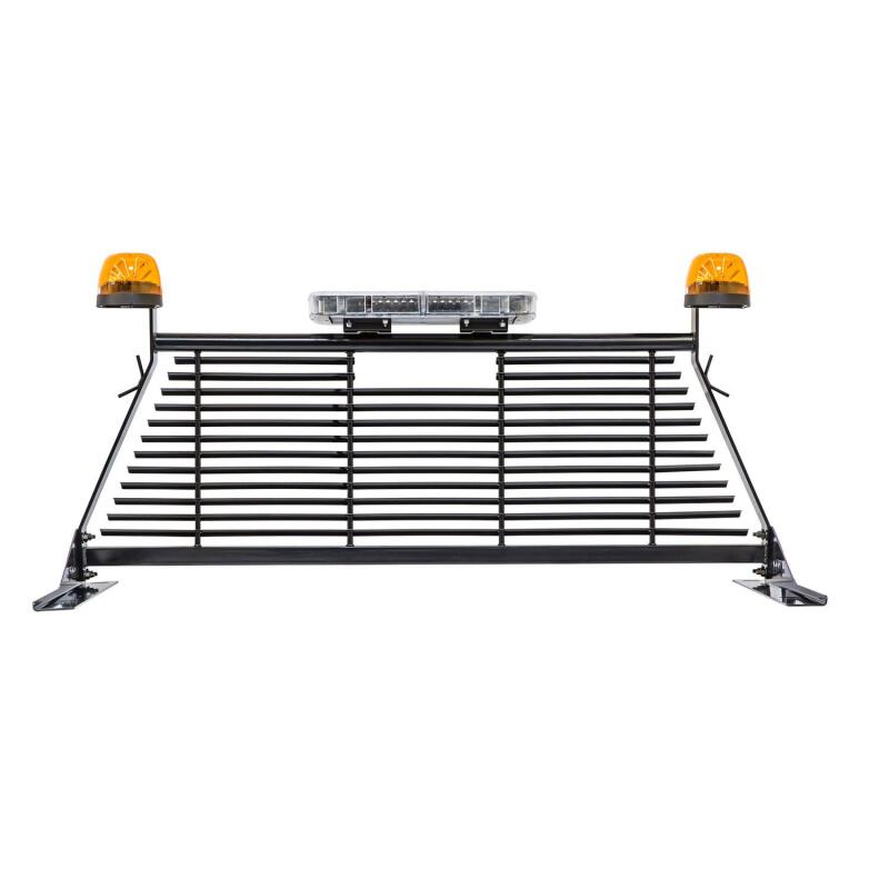 Westin 1999-2018 Chevrolet/Ford/GMC/Toyota Silverado/Sierra 1500/2500/3500 HD Headache Rack - Black Westin 1999-2018 Chevrolet/Ford/GMC/Toyota Silverado/Sierra 1500/2500/3500 HD Headache Rack - Black