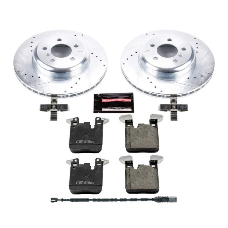 Power Stop 16-18 BMW 320i xDrive Rear Z23 Evolution Sport Brake Kit Power Stop 16-18 BMW 320i xDrive Rear Z23 Evolution Sport Brake Kit