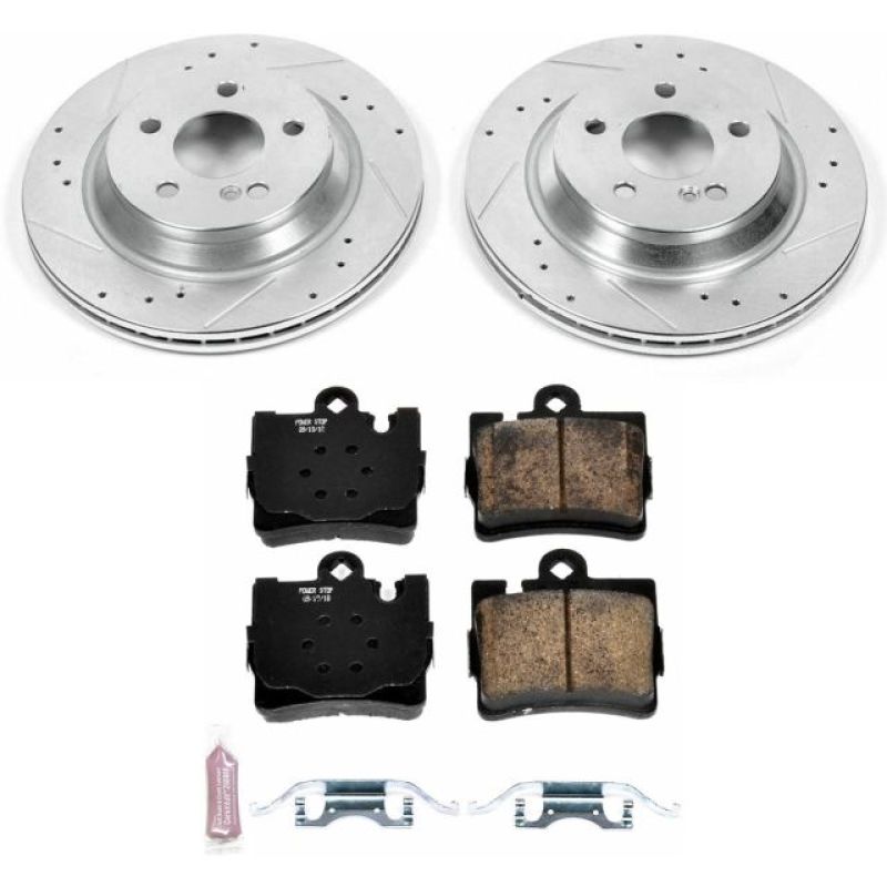 Power Stop 00-02 Mercedes-Benz S430 Rear Z23 Evolution Sport Brake Kit Power Stop 00-02 Mercedes-Benz S430 Rear Z23 Evolution Sport Brake Kit