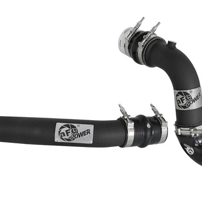 aFe Bladerunner 3in Hot and Cold Side Black Intercooler Tubes 2017 Ford Diesel Trucks V8 6.7L (td)