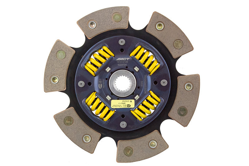 ACT 1995 Eagle Talon 6 Pad Sprung Race Disc ACT 1995 Eagle Talon 6 Pad Sprung Race Disc