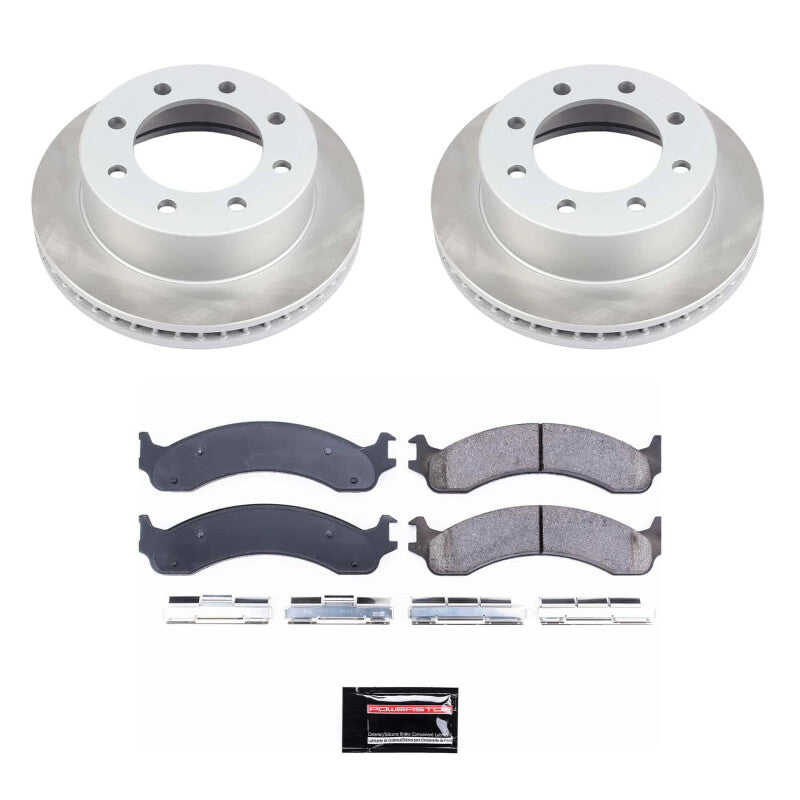 Power Stop 00-02 Dodge Ram 3500 Front Semi-Coated Rotor Kit Power Stop 00-02 Dodge Ram 3500 Front Semi-Coated Rotor Kit