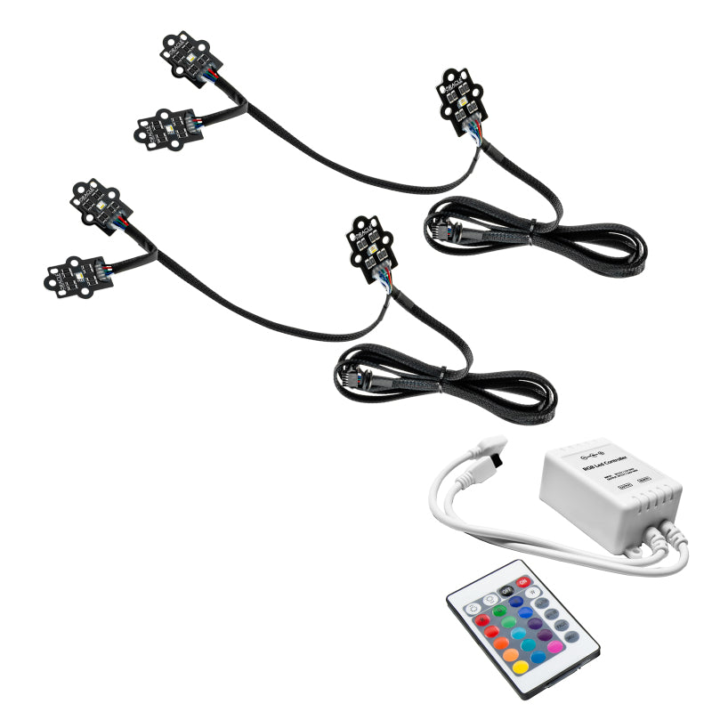 Oracle 20-21 GMC Sierra 2500 HD RGB+W Headlight DRL Kit - w/ Simple Controller Oracle 20-21 GMC Sierra 2500 HD RGB+W Headlight DRL Kit - w/ Simple Controller