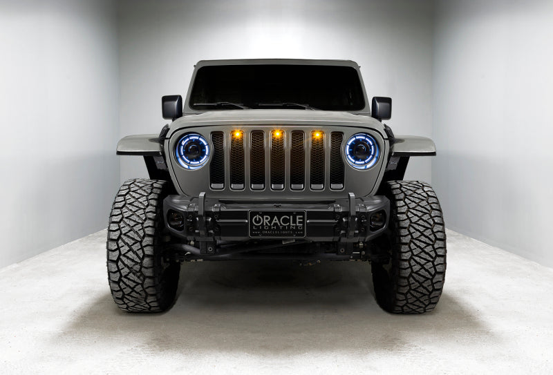 Oracle Oculus Bi-LED Projector Headlights for Jeep JL/Gladiator JT - w/ BC1 Controller Oracle Oculus Bi-LED Projector Headlights for Jeep JL/Gladiator JT - w/ BC1 Controller