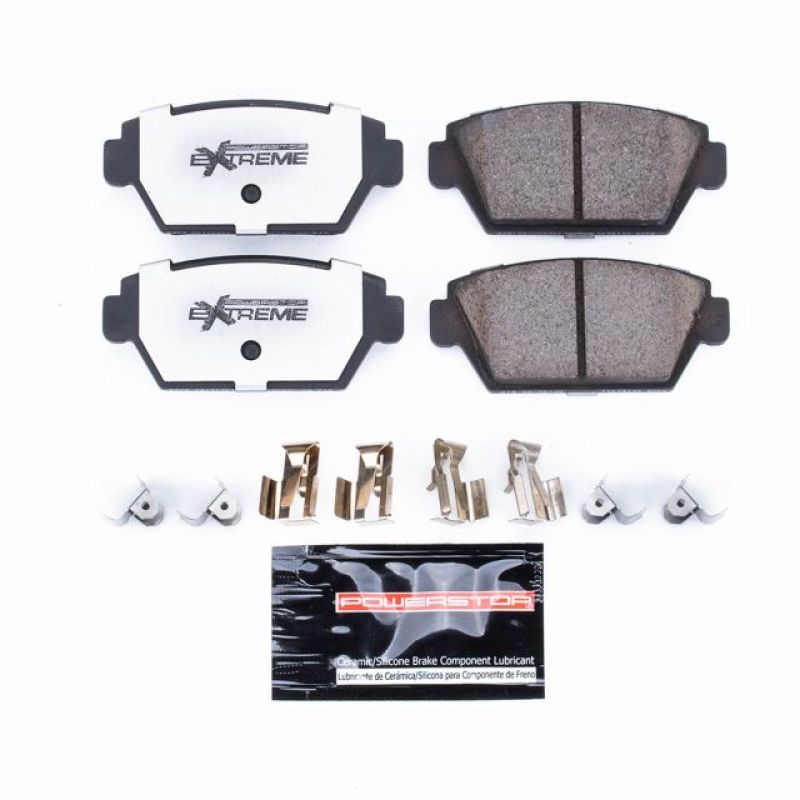Power Stop 90-94 Eagle Talon Rear Z26 Extreme Street Brake Pads w/Hardware Power Stop 90-94 Eagle Talon Rear Z26 Extreme Street Brake Pads w/Hardware