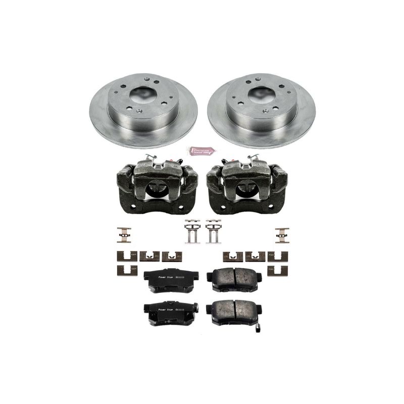 Power Stop 98-99 Acura CL Rear Autospecialty Brake Kit w/Calipers Power Stop 98-99 Acura CL Rear Autospecialty Brake Kit w/Calipers
